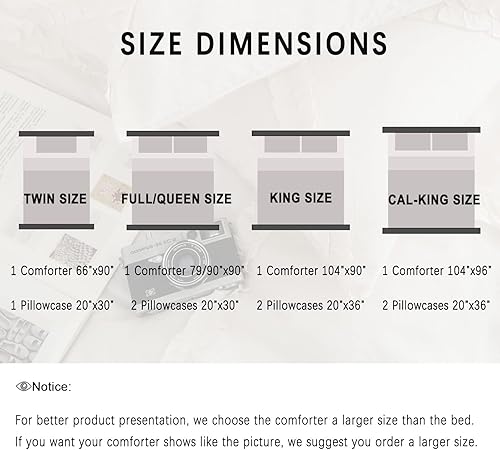 Miniatura 8 de Bedbay Juego de ropa de cama costera tamaño King, juego de edredón de playa azul océano, concha de mar, decoración temática de playa, juego de