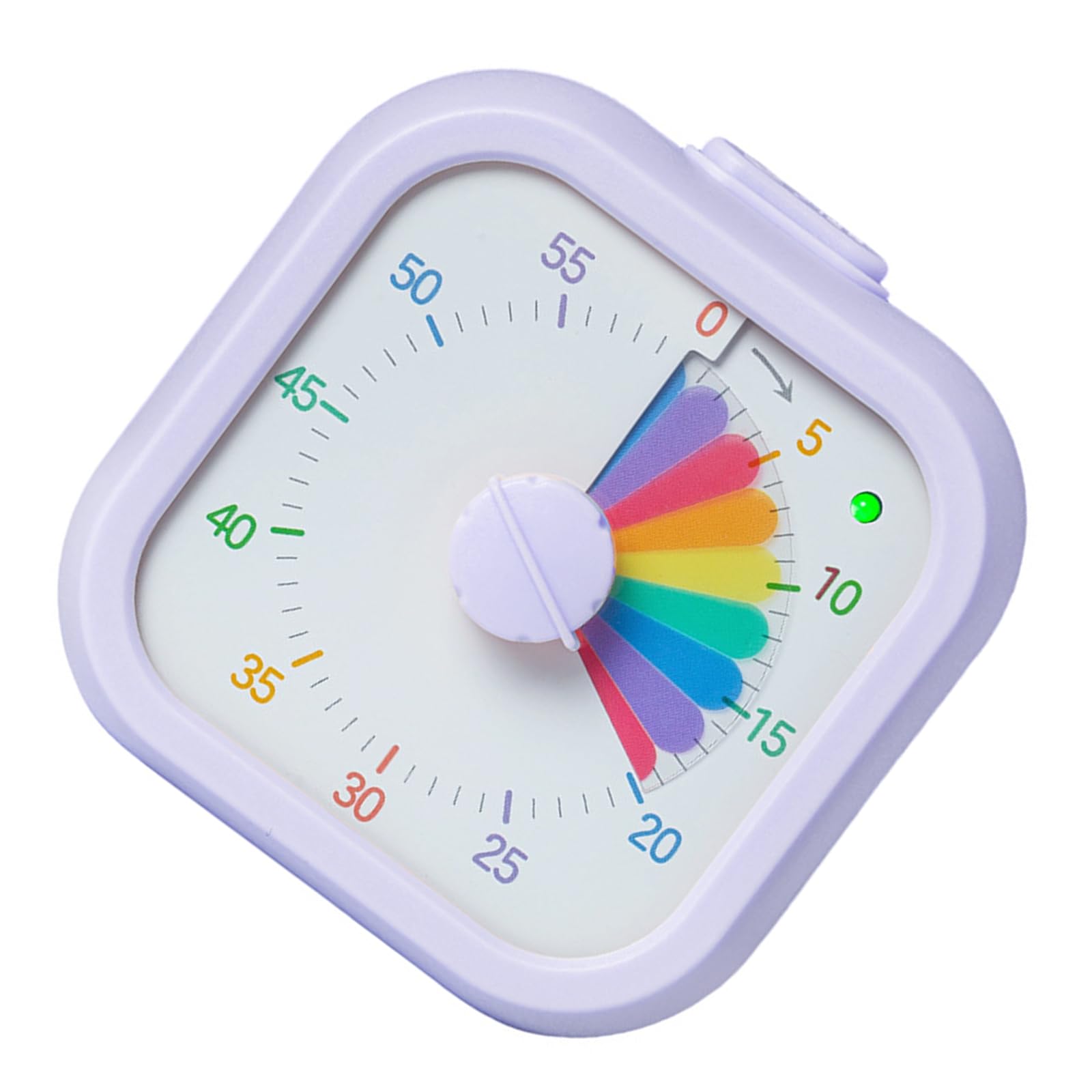 60 Minutes Visual Timer Visualization Discipline Countdown Timer Square Kitchen Cooking Kids Children Reminder Clock Clock for Children