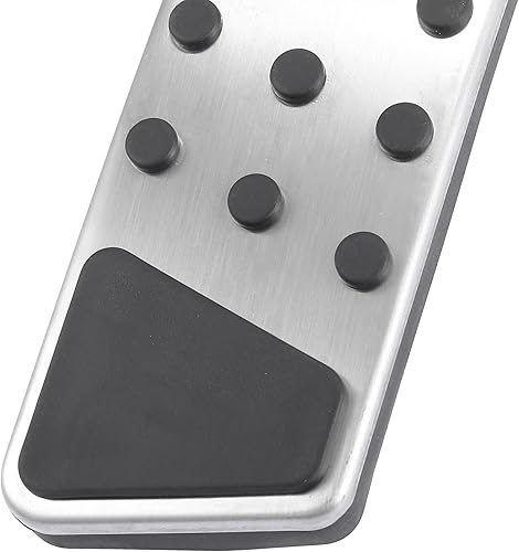 Miniatura 5 de X AUTOHAUX Kit de cubierta antideslizante para pedal de freno de gas para Jeep Wrangler 2007-2017