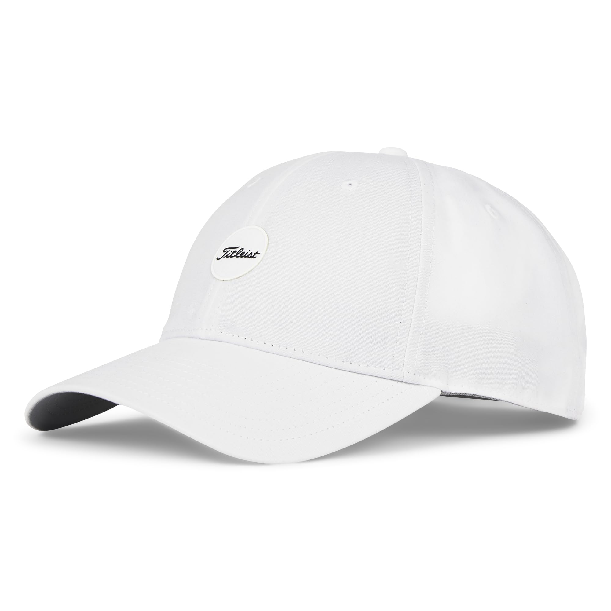 Titleist Montauk Lightweight Golf Cap, Adjustable, White/Black