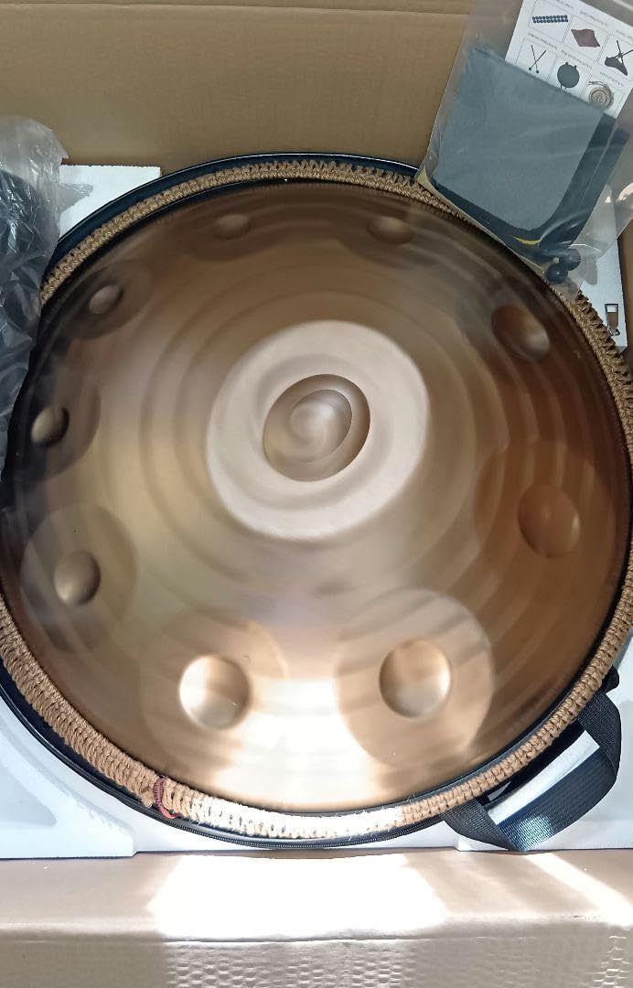 ハンドパン 432Hz 10音 22インチ 打楽器 瞑想 スティールドラム Amazon ハンドパン 432Hz 10音 22インチ 打楽器 瞑想 スティールドラム Amazon