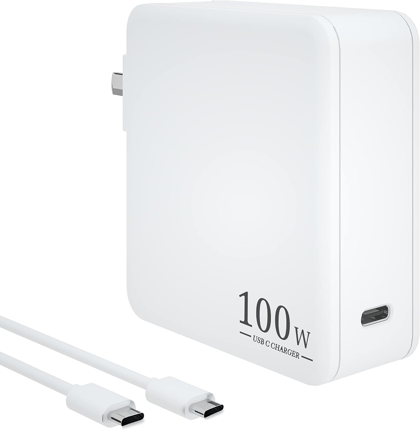 100W Mac Book Pro Charger, USB C Fast Charger Compatible