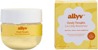 Allyv Cloudy Thoughts 2-in-1 Jelly Moisturiser with Niacinamide, Radianskin, Aloe Vera & Pentavitin – Brightening, Dark Sp... Price In India