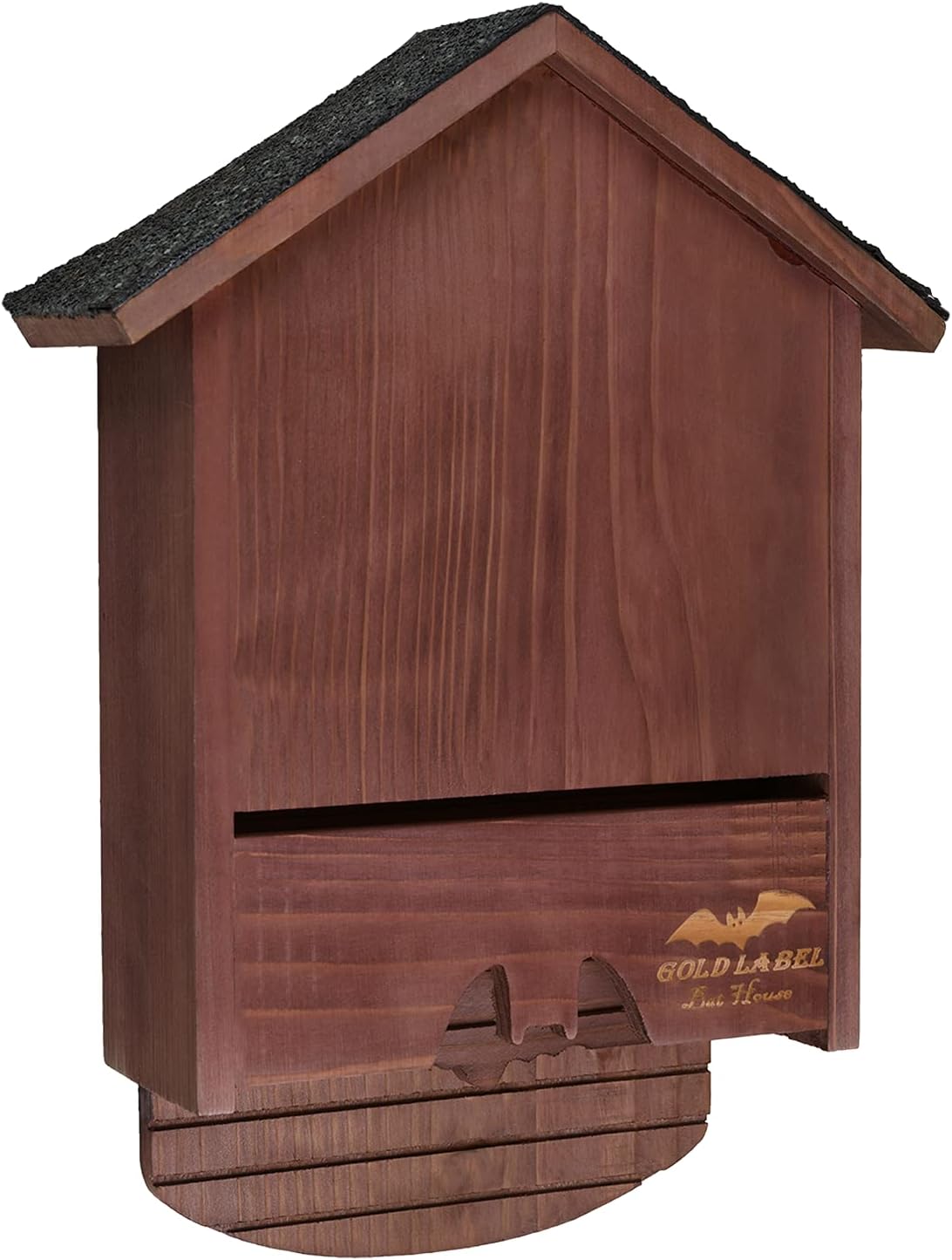 Gold Label Bat Houses for Outdoors Handcrafted Bat Box with Shingles