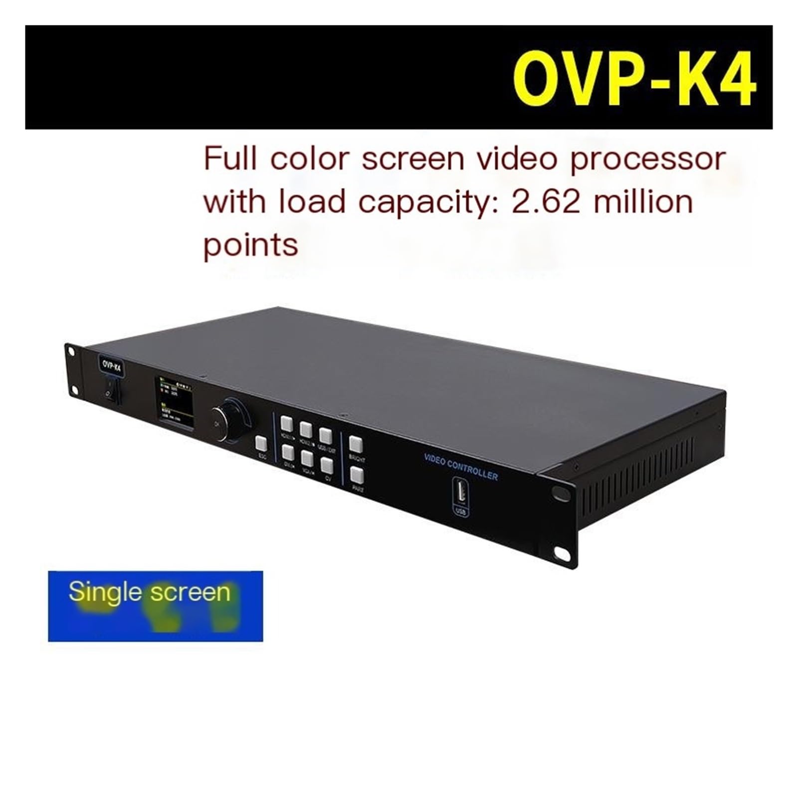KACOME Video Processor OVP-K4 Full Color Large Screen LED Display Controller L2X Single Screen K4