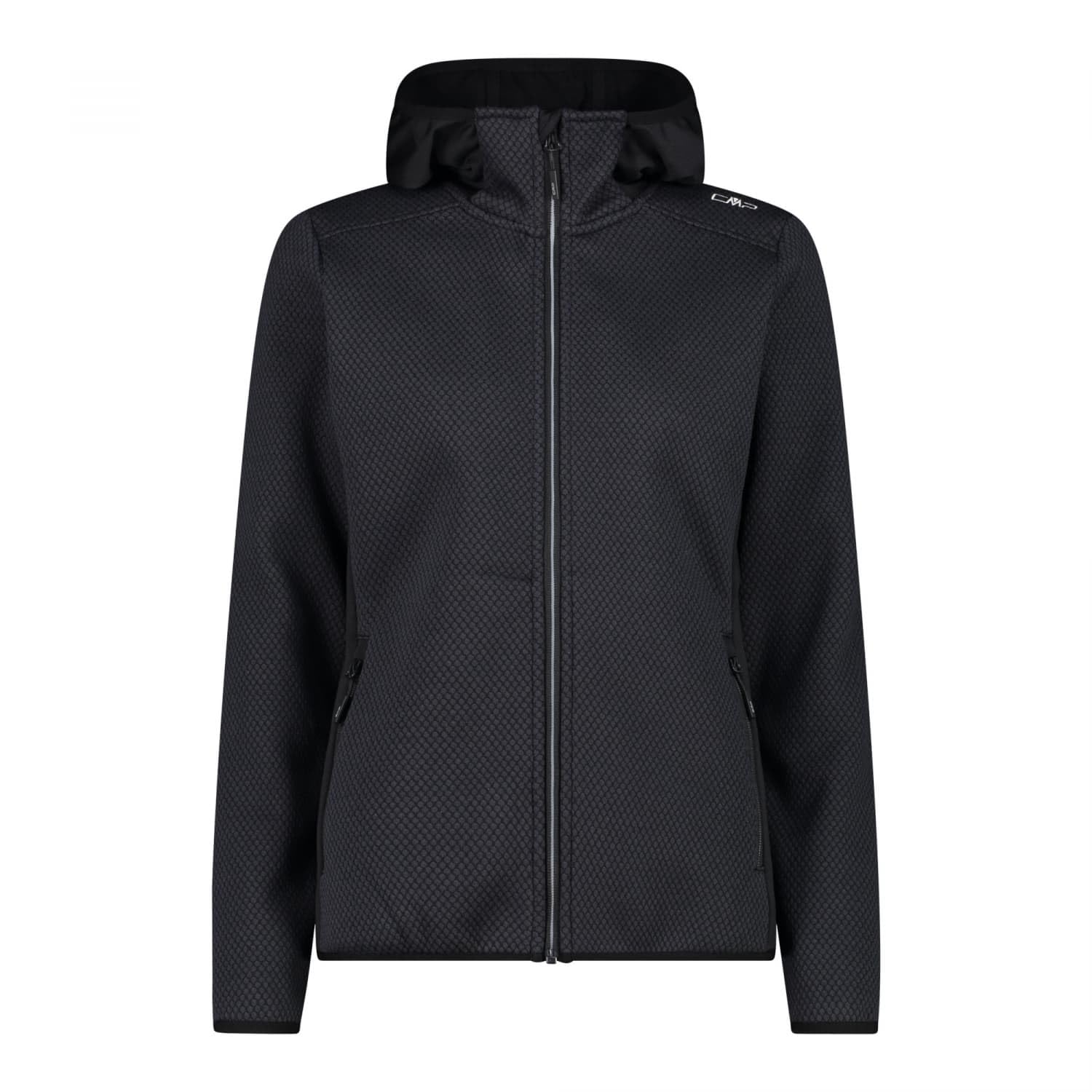 CMP, JACKET FIX HOOD, 34H2876, Dark Grey, D34, Woman