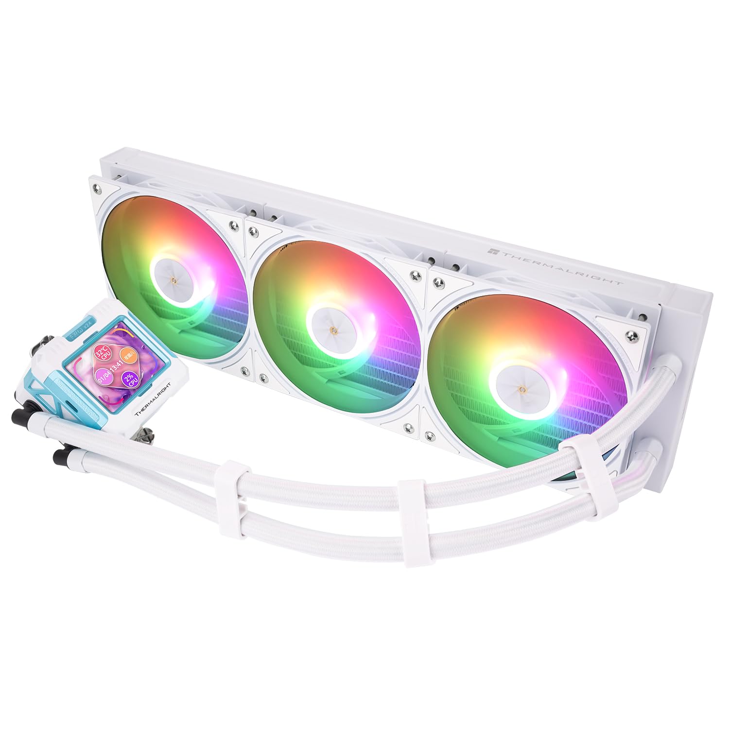 Thermalright FW360 White ARGB CPUクーラー Frozen Warframe 360 WHITE ARGB – Thermalright