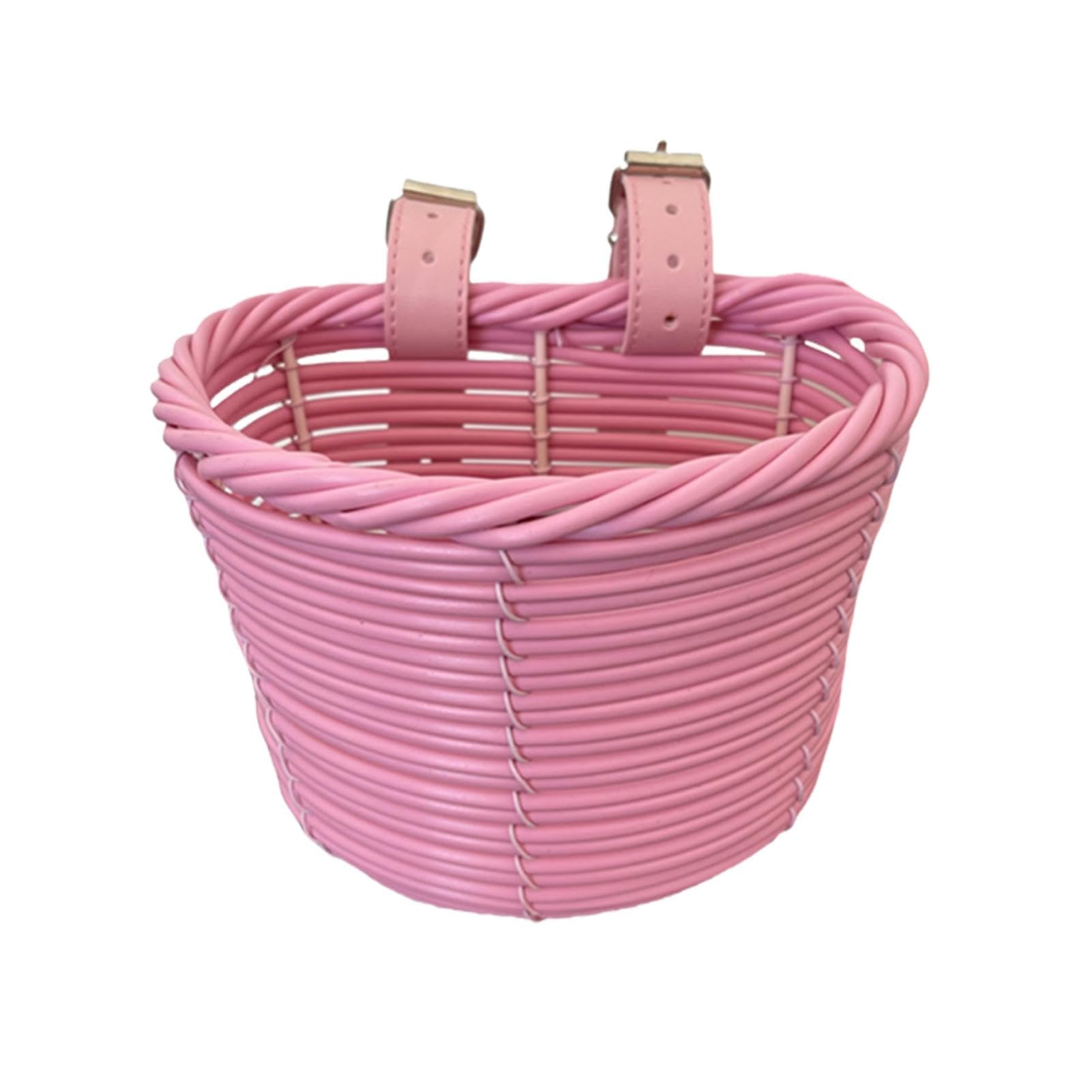 Bikes Basket Front Kids - Handwoven Cycling Basket - Handlebar Basket Children - Kids Bicycles Basket - Bikes Accessories for Bicycles Scooter Balance Bikes