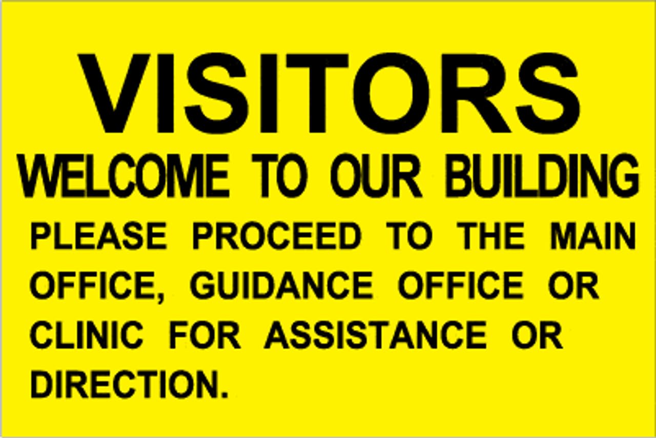 Tin sign vintage Welcome To Our Building School Plaque Poster for Bar Pub Beer Home Garage Man Cave Wall Decor 12x8 Inch