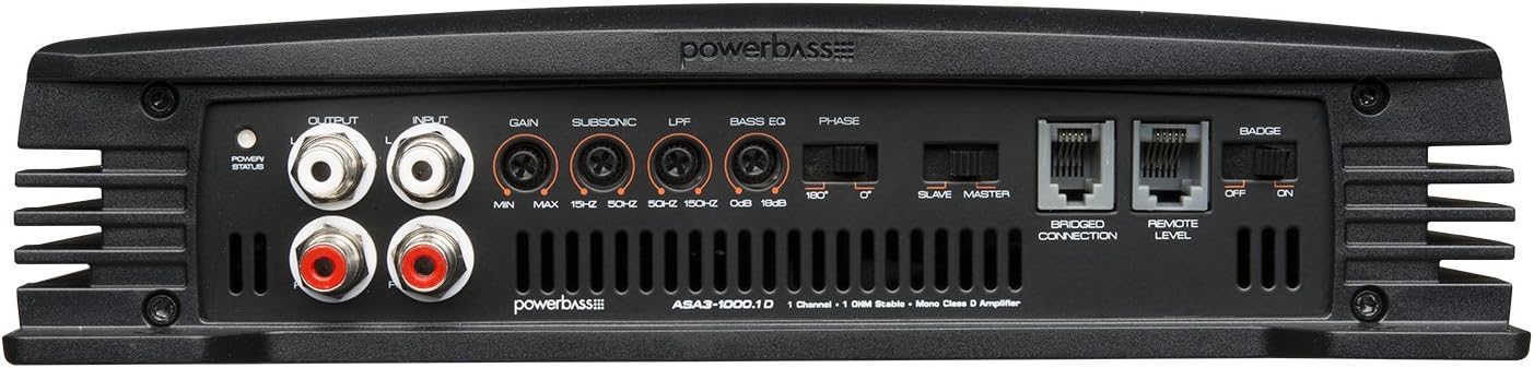 Buу 2 gеt 3 Powerbass Asa3-1000.1D 2000 Watts 1-Channel Class D Power Amplifier (ASA31000.1D)