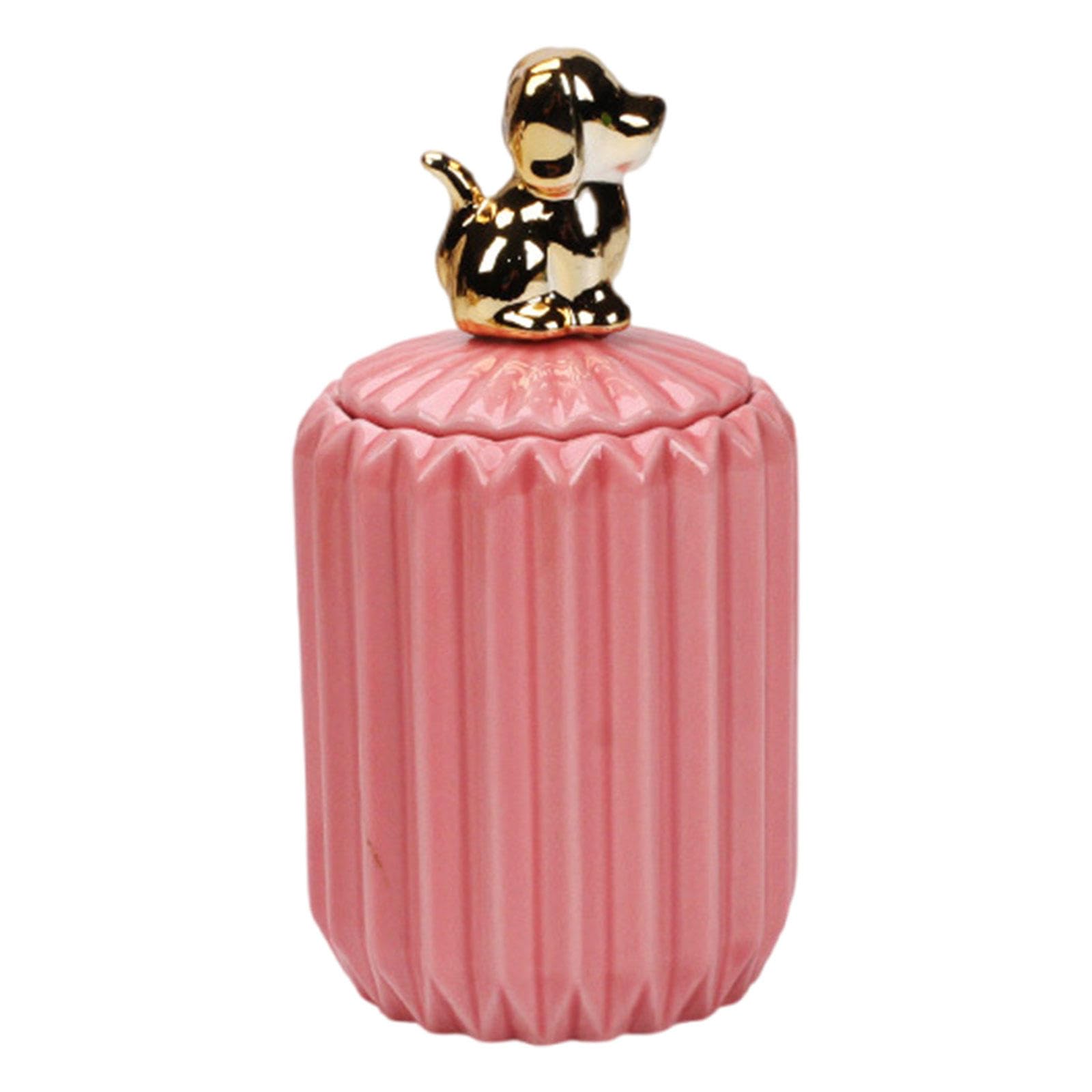Urn, Beautiful Tiny Keepsake Urns - Suitable for Cemetery Burial or Niche(Dog)