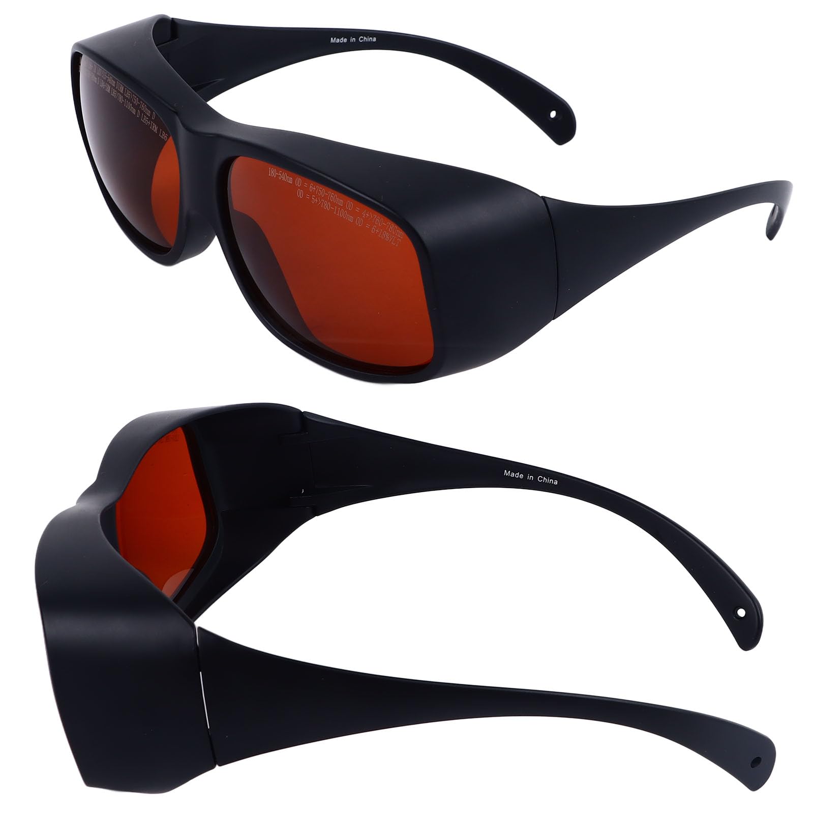 Naroote Lunettes de Protection Laser, Lunettes de sécurité Laser, Protection Ultraviolette pour Appareil de beauté OPT