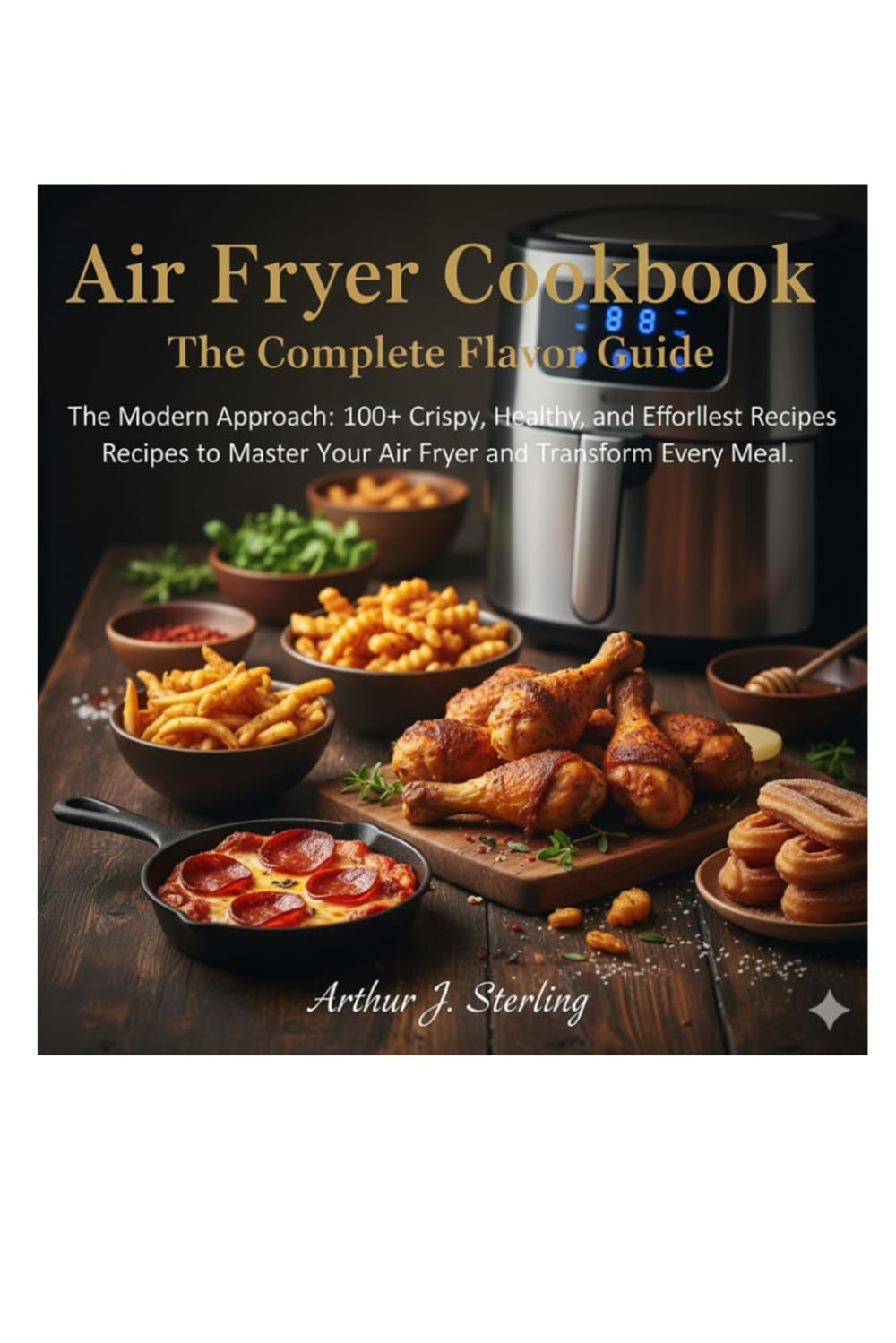 Air Fryer Cookbook: The Complete Flavor Guide: The Modern Approach: 100+ Crispy, Healthy, and Effortless Recipes Recipes to Master Your Air Fryer and Transform Every Meal.