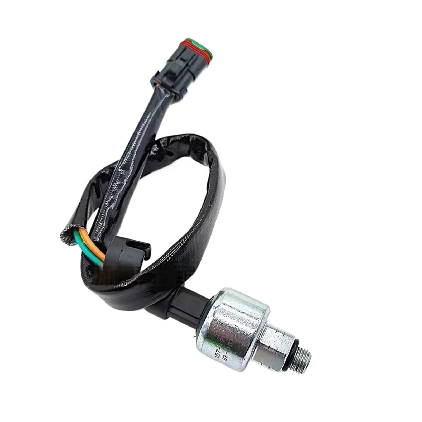 RCGKNNMUZ Excavator Fitting Oil Fuel Pressure Sensor Engine Part No. 167-1709 for Heavy Equipment(Blanc)