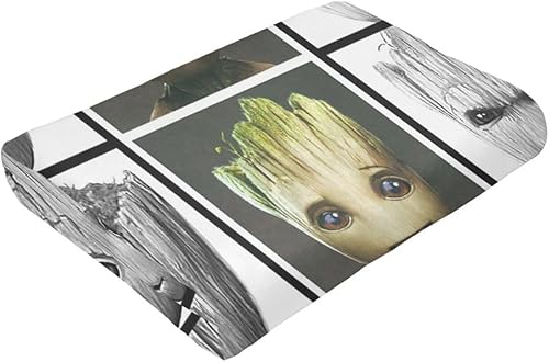 Miniatura 6 de I am grroot - Manta de franela de felpa para sofá, cama y sofá, 50 x 40 pulgadas