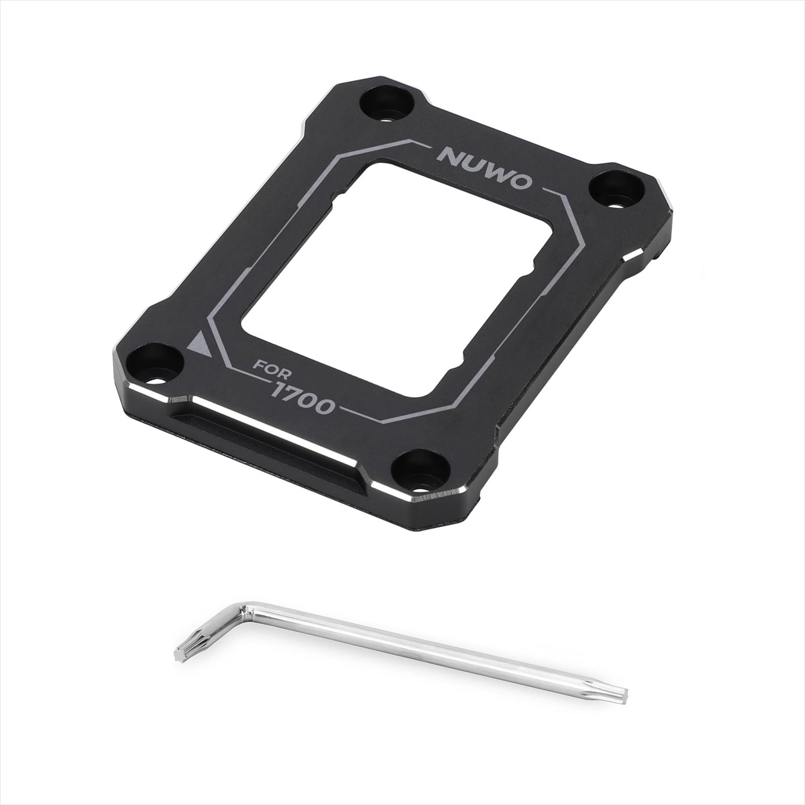 FRCPU1700 Staffa di Fissaggio per CPU LGA 1700, Supporto Frame Anti-Piegatura per CPU 1700 12a/13a/14a Generazione, Nero