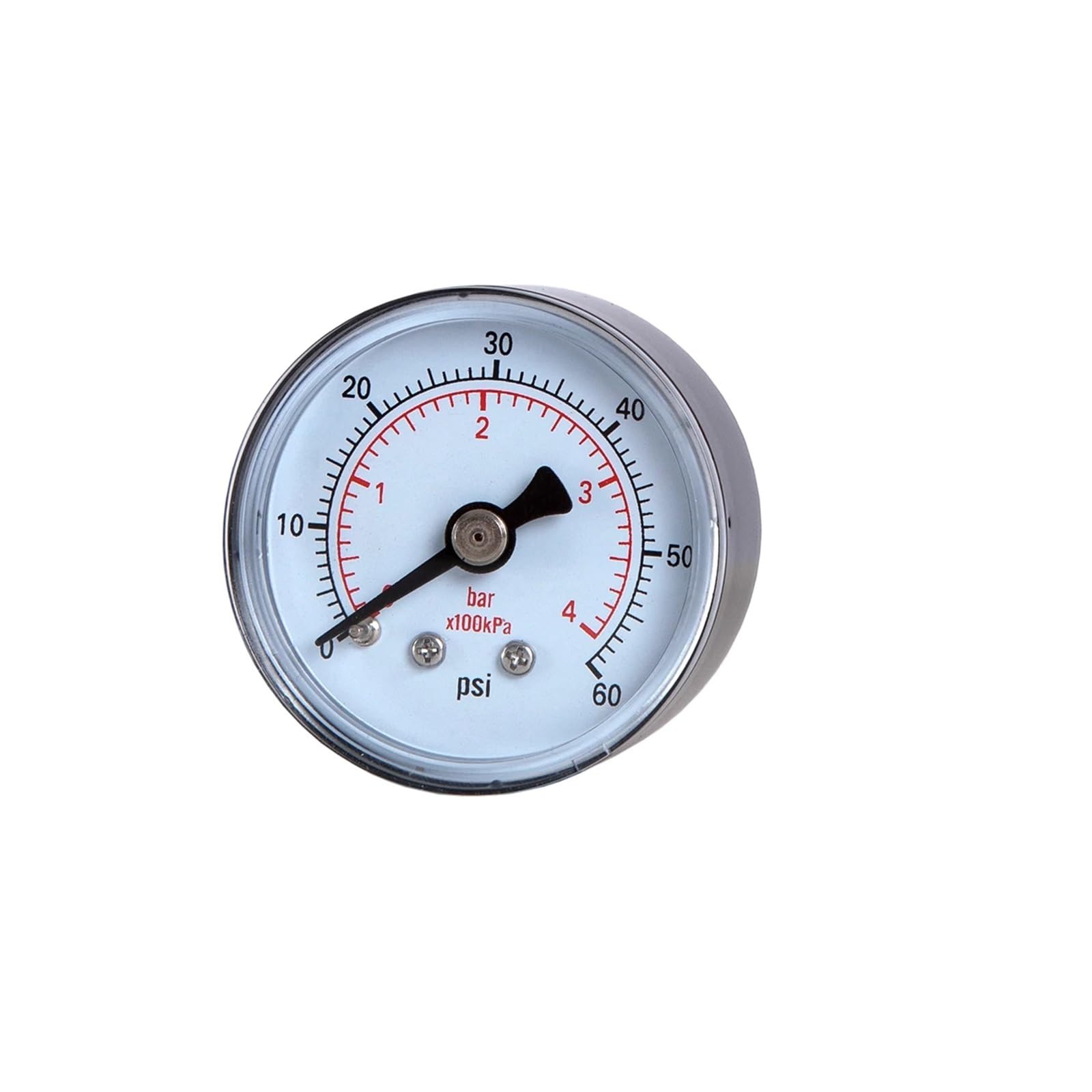 Manomètre à sec 0-60 psi pour le contrôle du compresseur