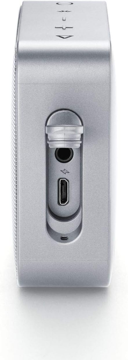 JBL GO2 Portable Bluetooth Speaker with Rechargeable Battery, Waterproof, Built-in Speakerphone, Grey