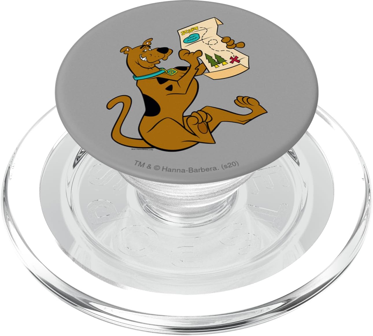 Scooby-Doo Treasure Map PopSockets MagSafe PopGrip for iPhone