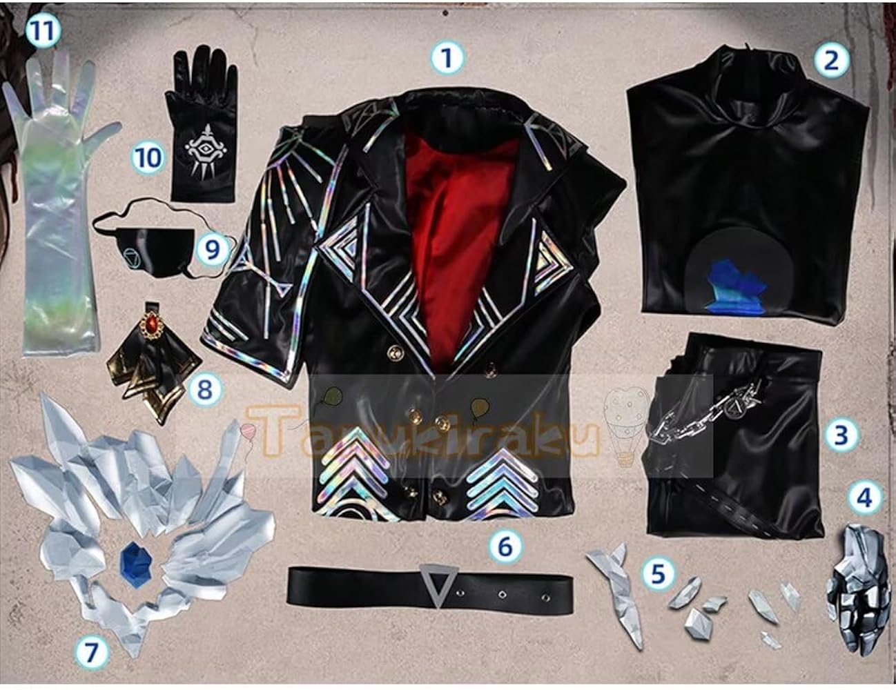 Amazon.co.jp: [Kvicicos] 第5人格 コスプレ 新ハンター 「フールズ