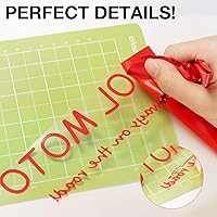 Vista 3 de HTVRONT - Rollos de vinilo HTV de transferencia de calor, de 30,5 cm x 6,1 metros para camisetas, vinilo para planchar para todas las máquinas