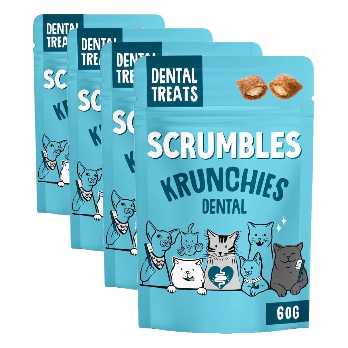 Scrumbles Calming Krunchies Cat Treats — view 15