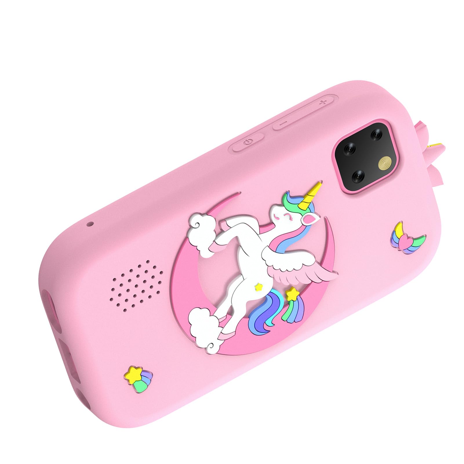 Sxhlseller Smartphone Touchscreen per Bambini da 2,8 Pollici |Giocattolo Educativo per Fotocamera con Lettore MP3 da 32 GB per Ragazze e Ragazzi Rosa (PINK)