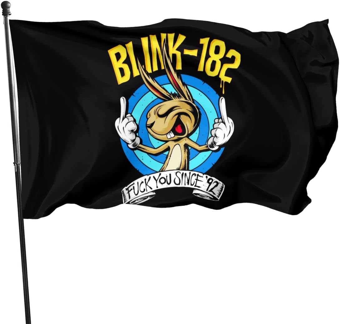 national flag Blink 182 Fu Since 92 S Women Men Promotion Pattern Vintage Print Flag