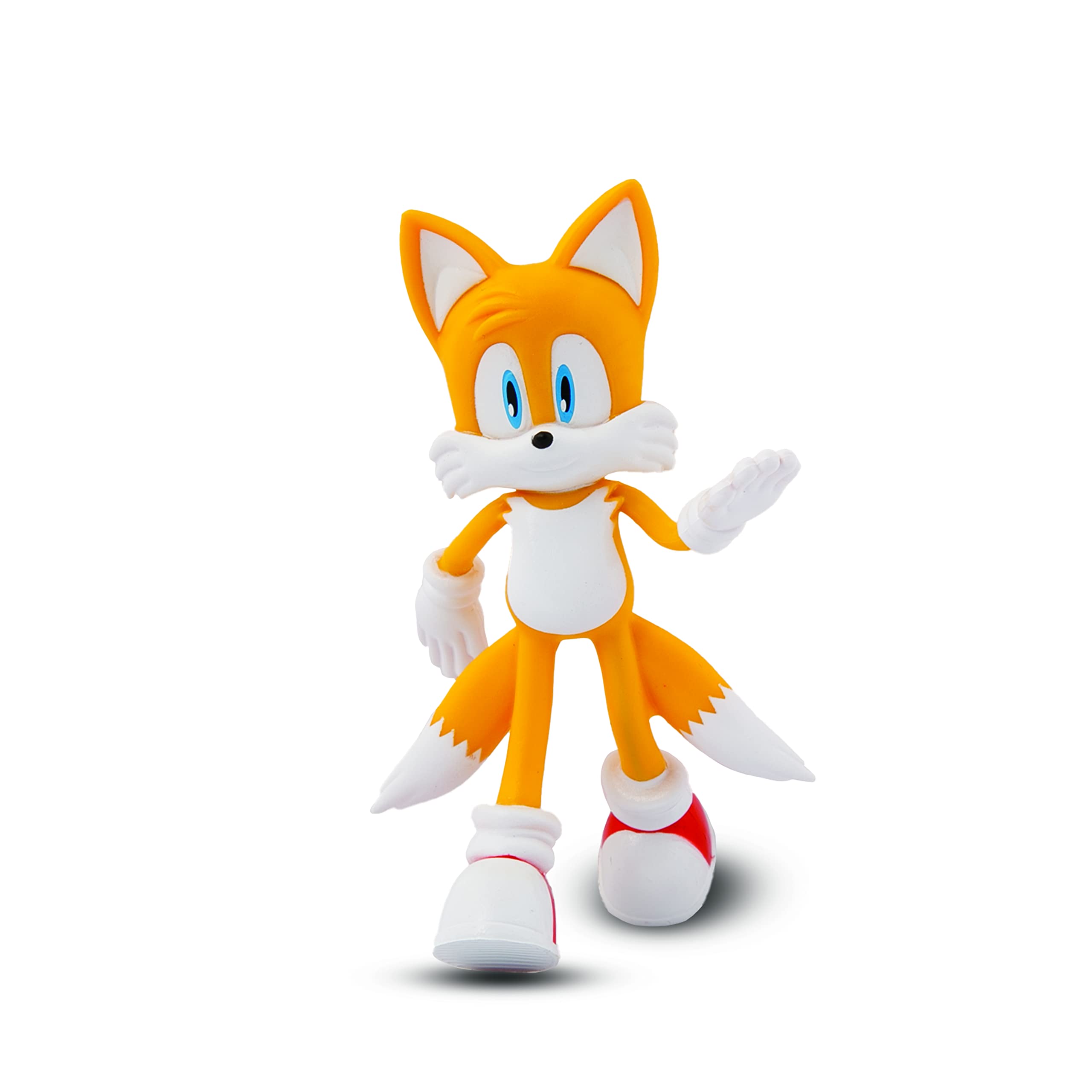 Bend-Ems Sonic The Hedgehog Tails Figure - Flexible Poseable Action Toy for Kids Ages 3 and Up