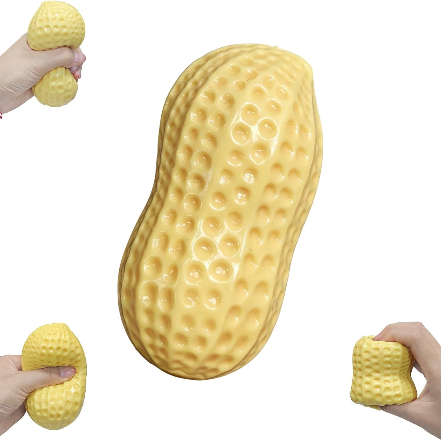 Peanut Squishy Crunchy Peanut Squishy Jumbo Stress Ball