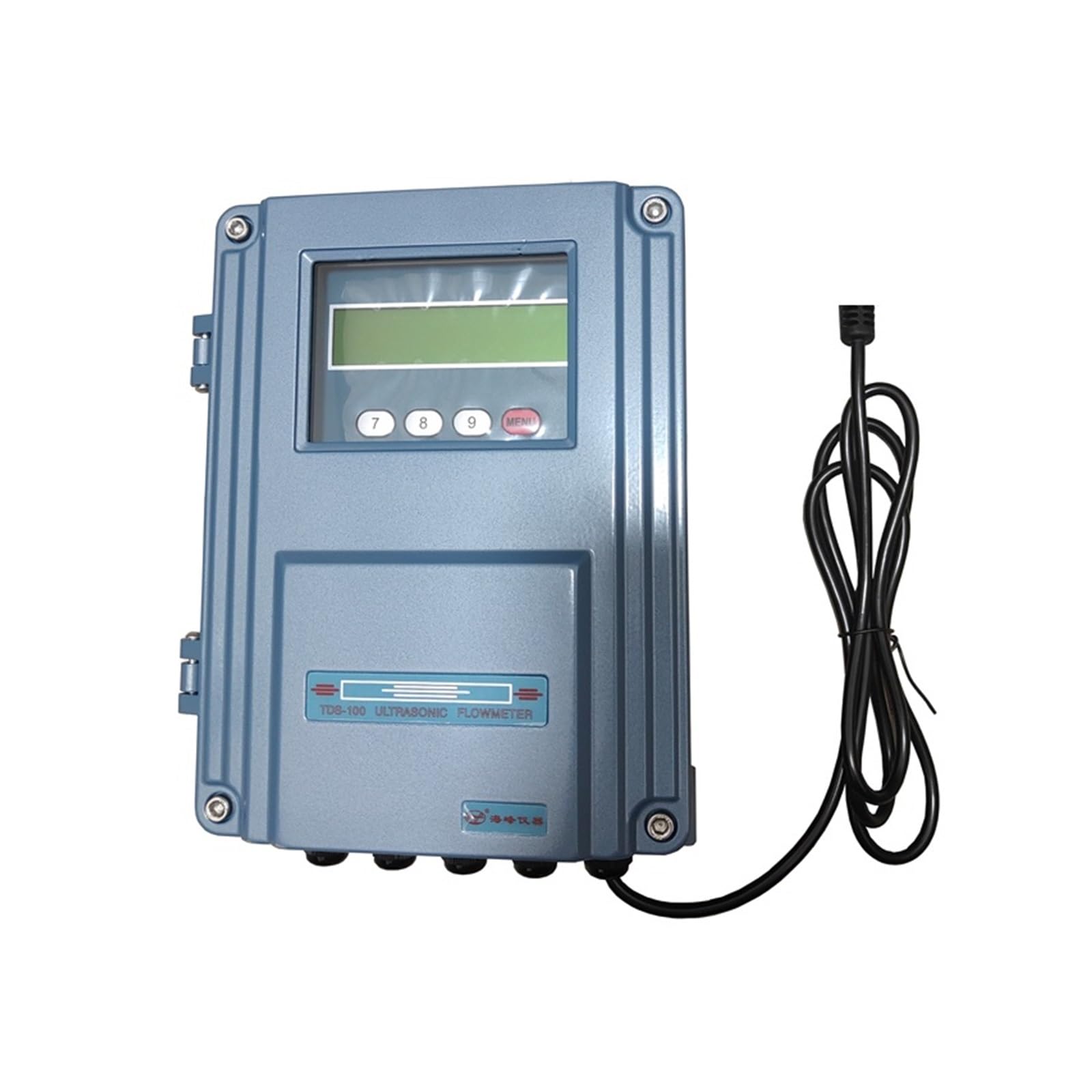 TDS-100F Ultradźwiękowy Przepływomierz Cieczy S2 M2 L2 (DN15-6000mm) Oddzielny Stały Przepływomierz Ścienny Z Osłoną Aluminiową Długi czas pracy(Host with S2)