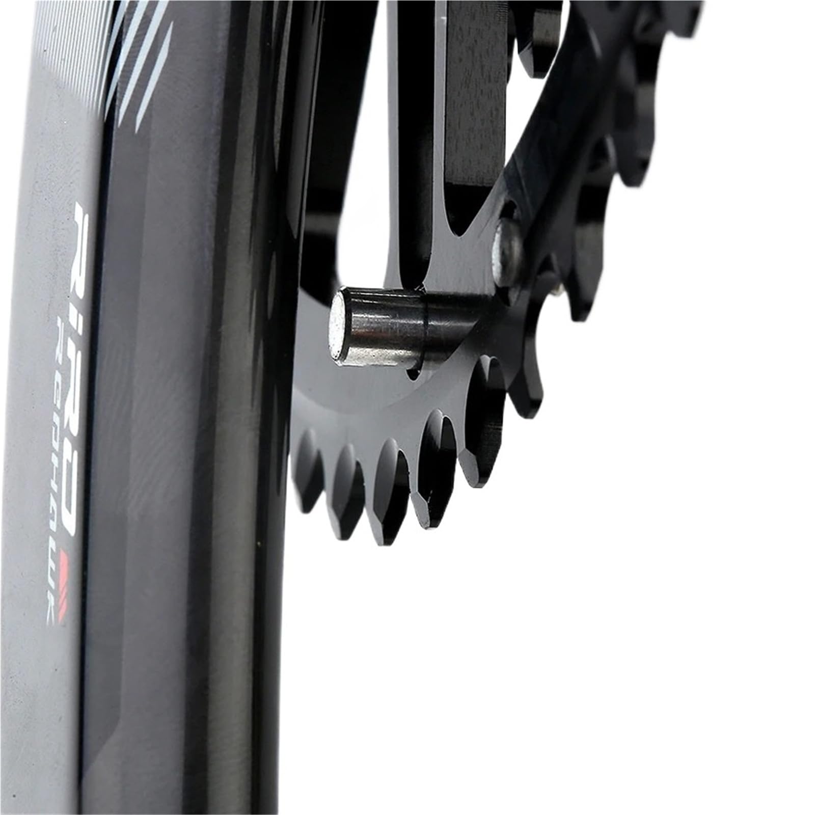 Compatible avec Le pédalier de vélo de Route en Fibre de Carbone RIRO 11/12 Vitesses, Fixation directe 170 mm, Plateaux et manivelles 50-34T, 53-39T et 46-52T / 725 (Disque Unique 48T)