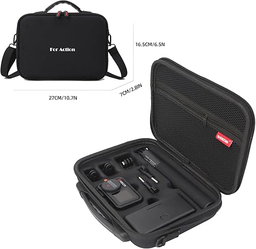 Miniatura 5 de Father&I - Funda de transporte para DJI OSMO Action 543, una de las bolsas de almacenamiento y protección más compactas y portátiles, funda para