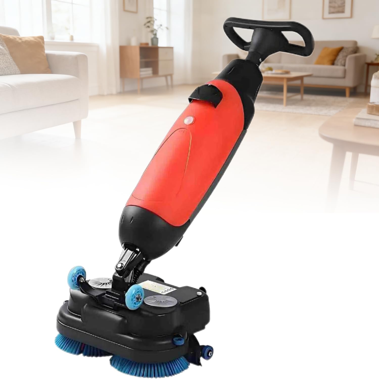 Lavasciuga pavimenti generica commerciale a secco e a umido con larghezza di pulizia di 43 cm (17") per pavimenti duri.