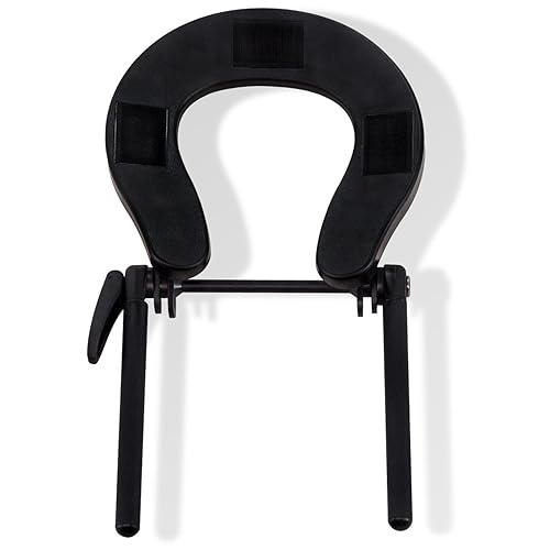Miniatura 2 de BeautyArc - Mesa de masaje para cara 012, reemplazo para mesa de masajesilla de masaje, plataforma para reposacabezas (solo cuna) (negro)