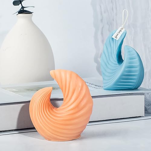 Molde de vela de flor, molde de vela cilíndrica, molde de mesa, molde de resina Molde de vela irregular, molde de vela 3D, molde de silicona para