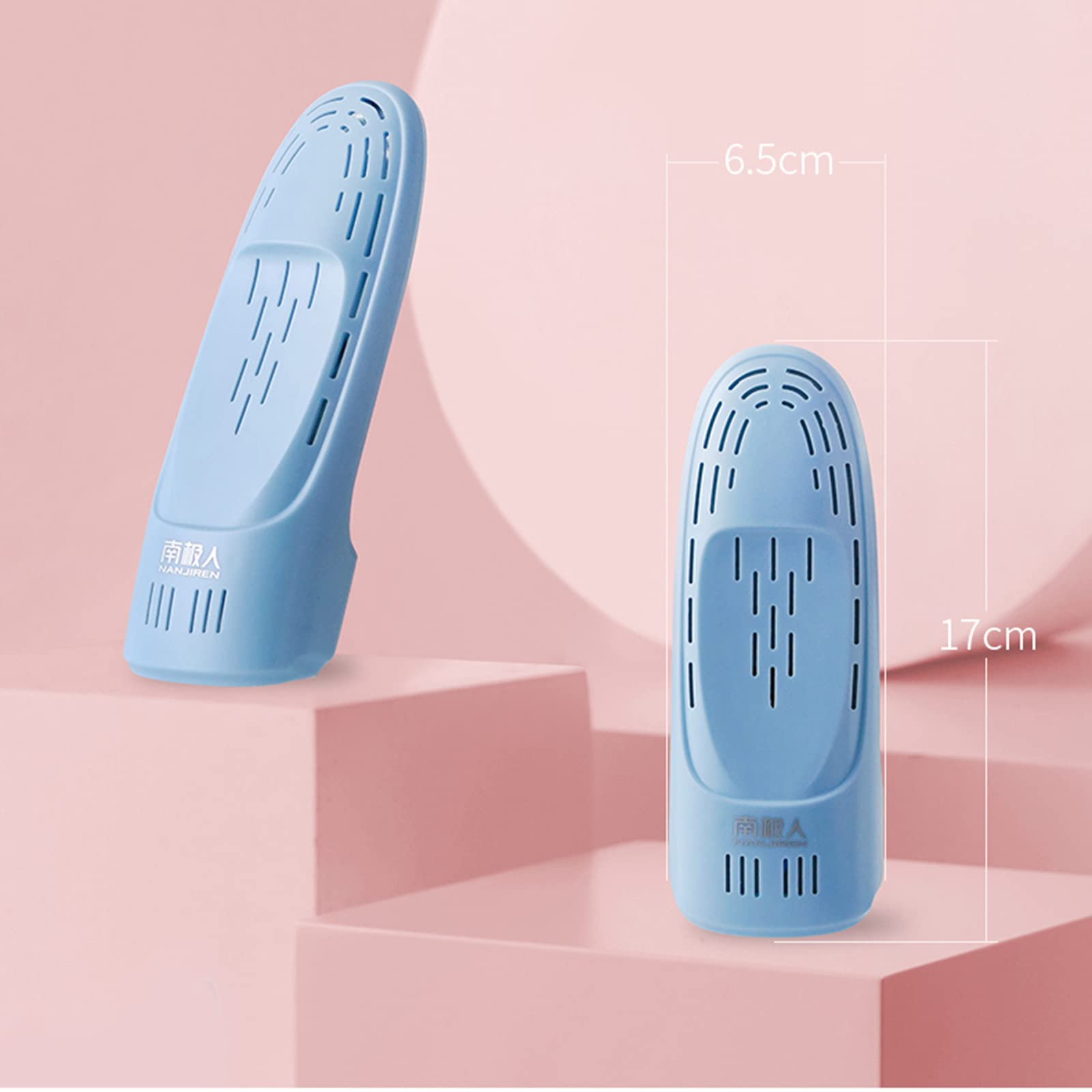 Scaldapiedi Portatile per asciuga Scarpe con Timer per Scarpe, Scarponi da Sci, Guanti, Calzini in Inverno/Giorni piovosi, Rosa