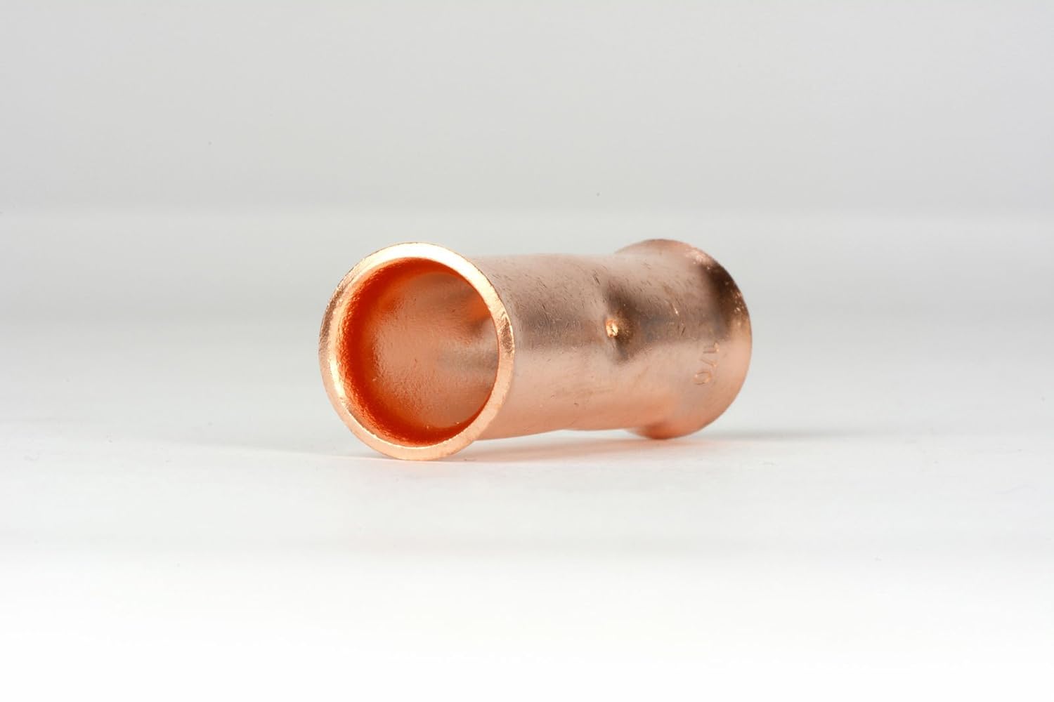 1/0 AWG TEMCo Butt Splice Connector Bare Copper Uninsulated Gauge. 50 Pack