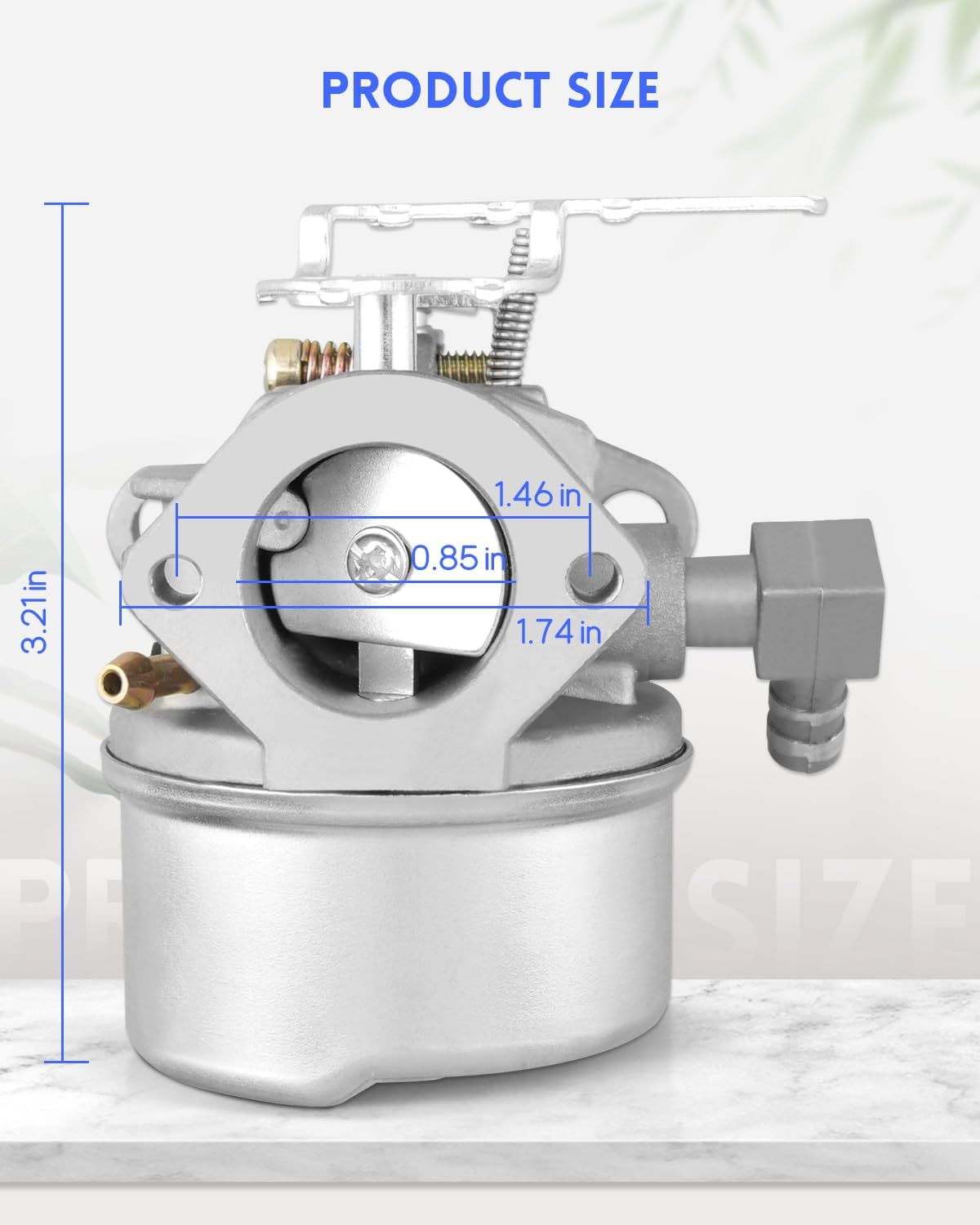 Snow Blower Carburetor Fit for Craftsman 5HP 24" Two Stage Snowthrower, Carb Tune-Up Kit Replacement 247.886640