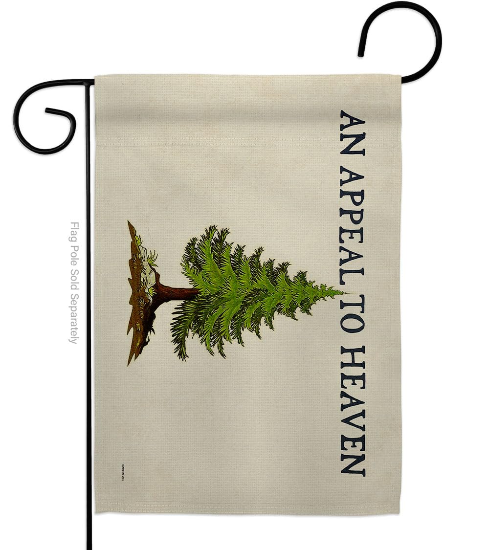 Washington's Cruisers Flag an Appeal to Heaven Vintage Poster Home Decor Gadsden Liberty Pine Tree Yard Sign Historical Revolution Colonial Banner Patriotic Decorations Made in USA