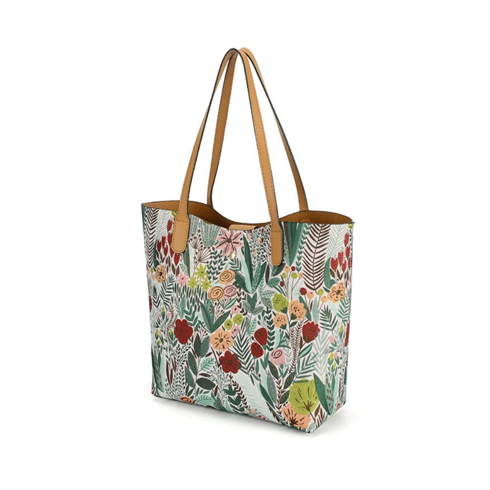 Amazon | トートバッグ リバーシブル ハンドバッグ 手提げ