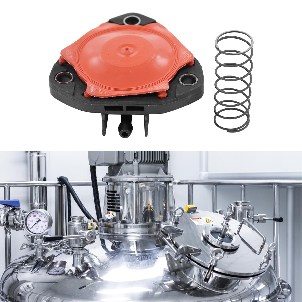 Turbolader-Umluftventil-Dichtungssatz für Ford 1.0 EcoBoost B Max C Max Grand C Max EcoSport Fiesta Mk6 Mk7 Focus Mk3 Mondeo Mk5