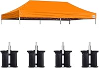 Vista 39 de Eurmax - Toldo de repuesto, 10 x 10, elige entre 30 colores, solamente toldo, regalo de 4 unidades de bolsas