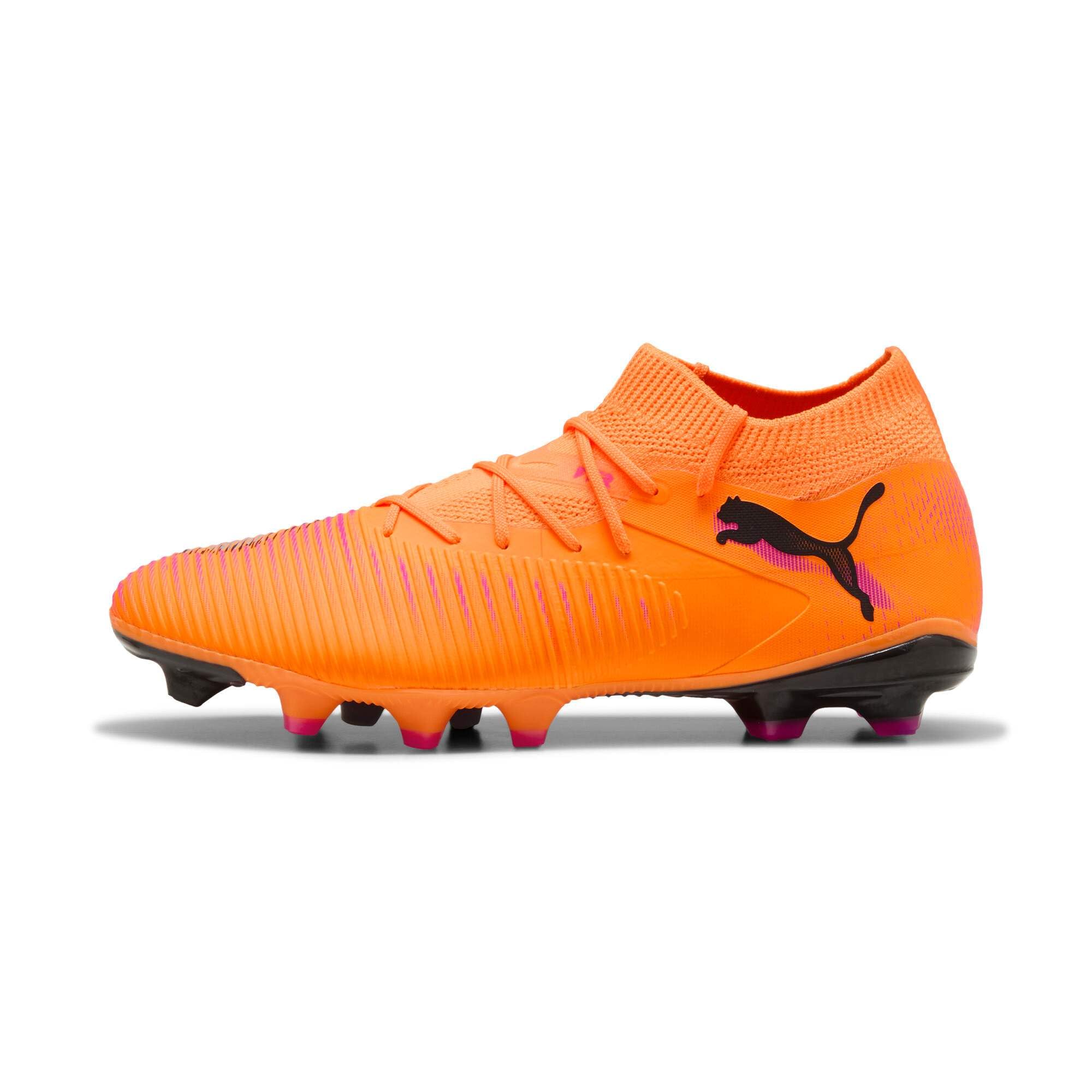 Puma Future 8 Match Firm Ground Football Boots Orange Size 10.5 (45)