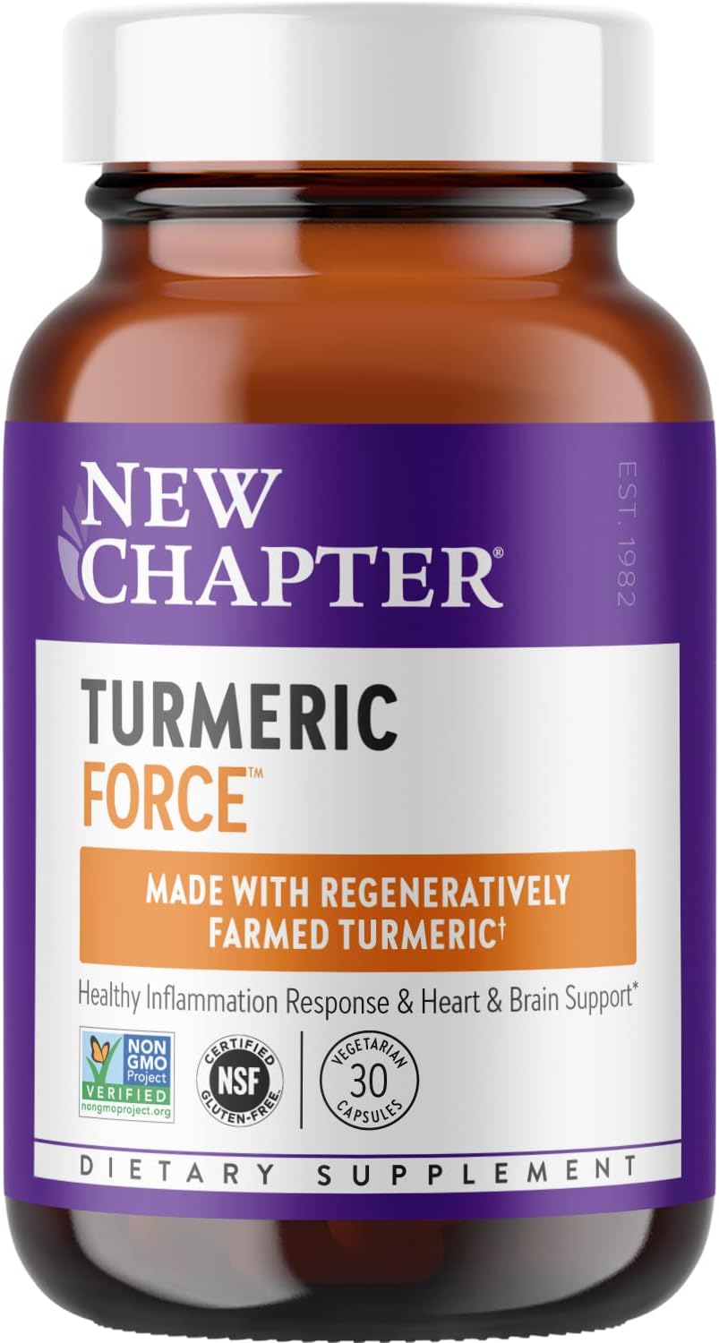 Turmeric Force, 30 Vegetarian Capsules