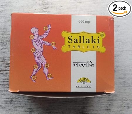 Gufic Sallaki Tablets 600 mg (10 Tab) (Pack of 2)
