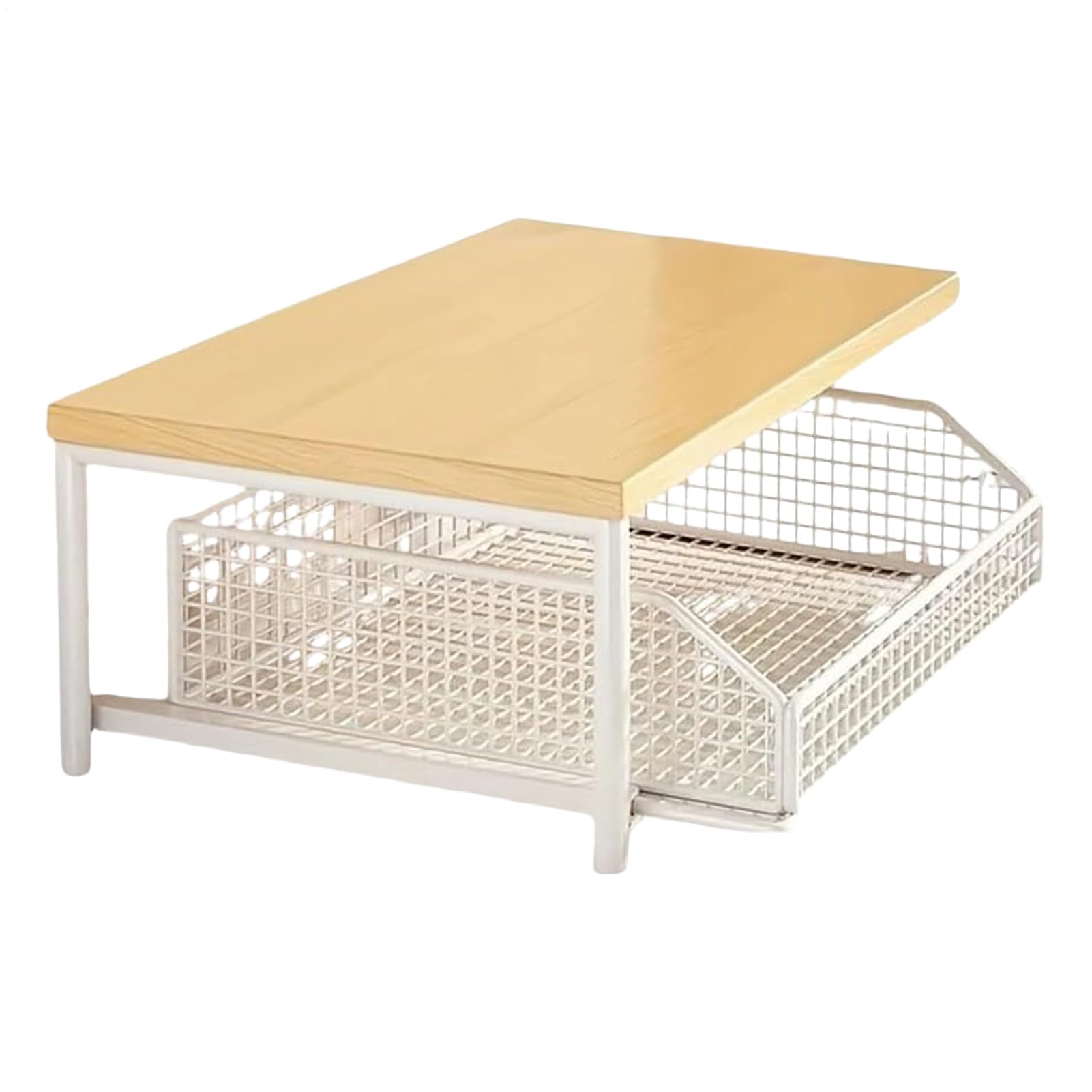 Scaffale Per Organizzatore Verticale A Due Livelli | Organizzatore di Ripiani Culinari per Dispensa Cucina Bagno Doccia Bar Appartamento Casa Lavanderia Ufficio