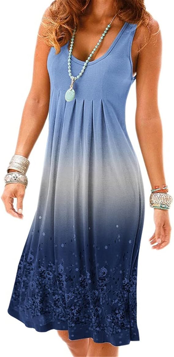 Akery pour femme d'été décontractée sans manches Mini Imprimé Gilet