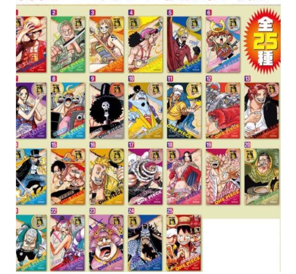 ワンピース サンジ 10枚 ミニブロマイド ジャンプショップ 特典