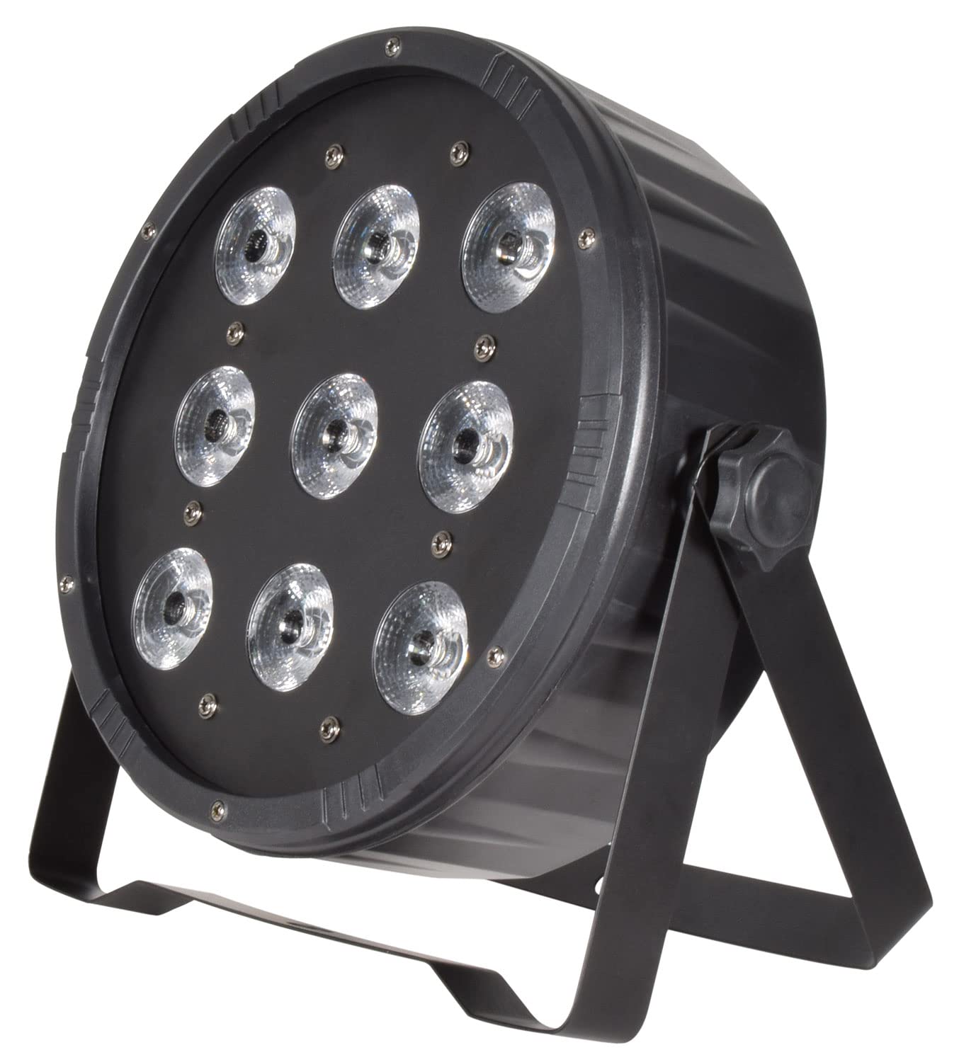 QTX PAR-54 Extra Flat 4-in-1 LED PAR Can RGBW Stage Lighting Effect DJ Light FX